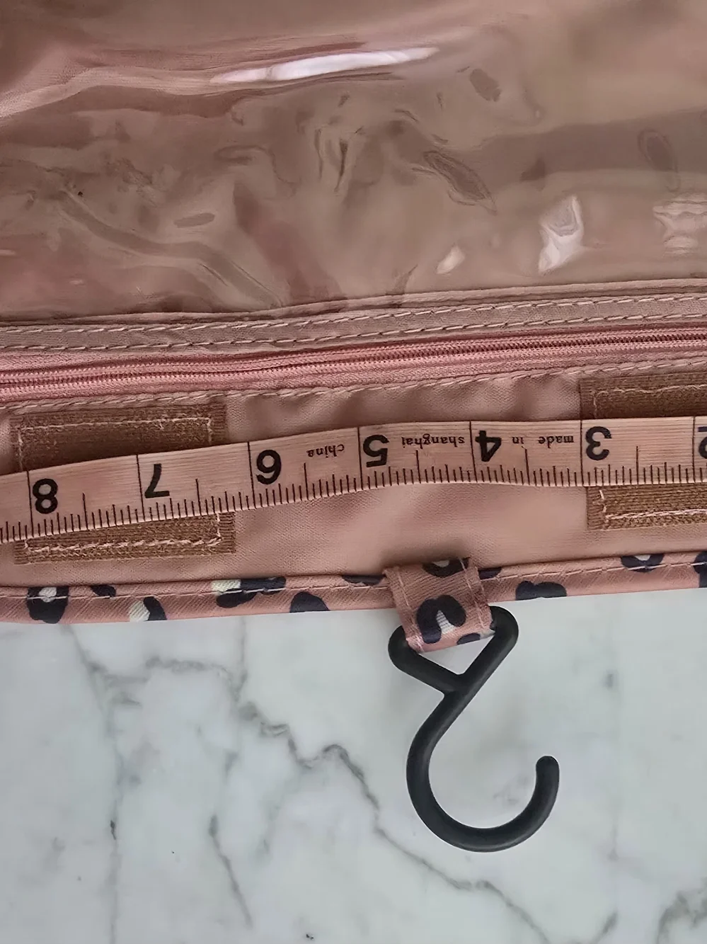 Diniwell Leopard Hanging Travel Toiletry Organizer Bag